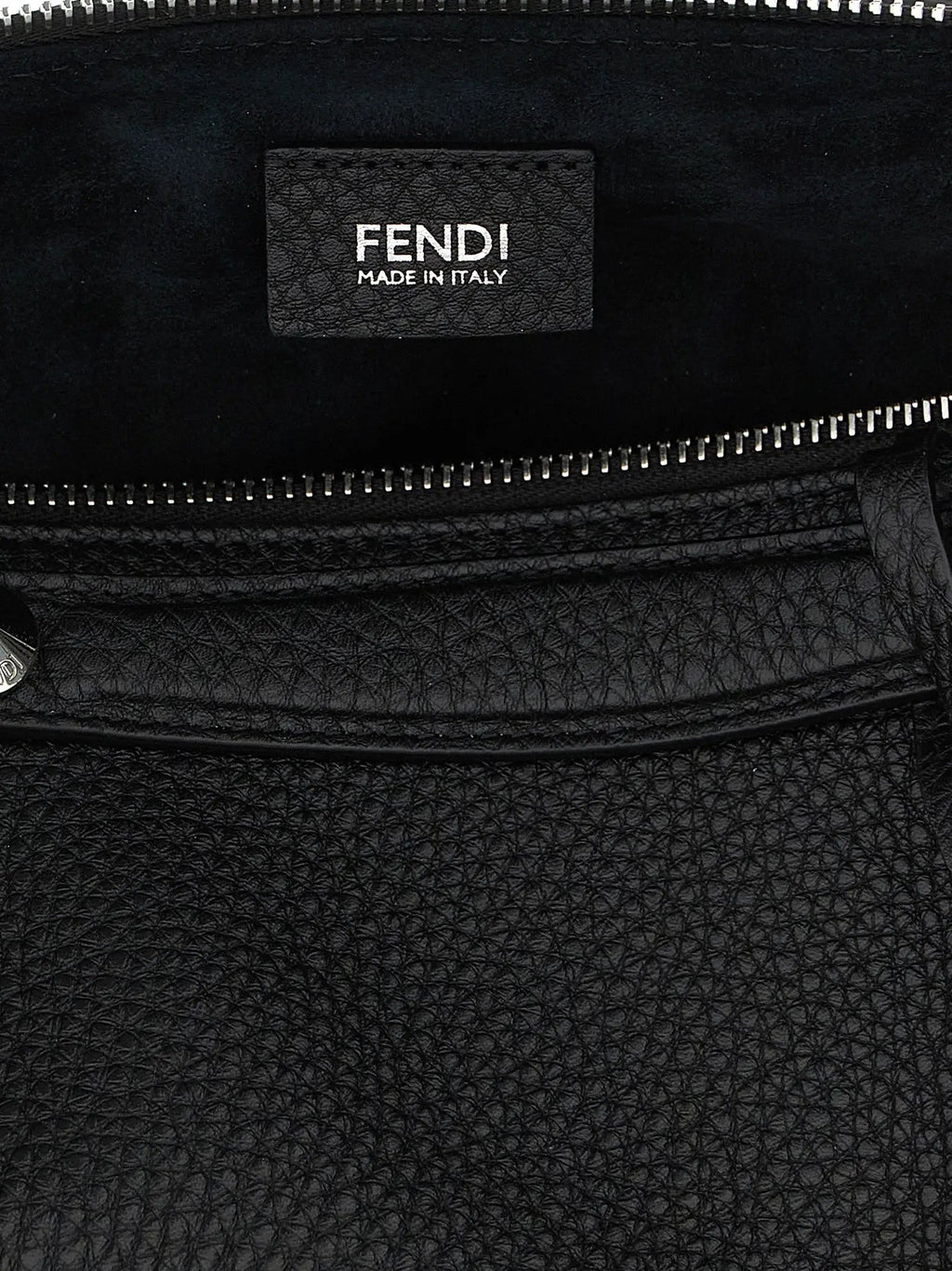 Fendi Black Calfskin Handbag