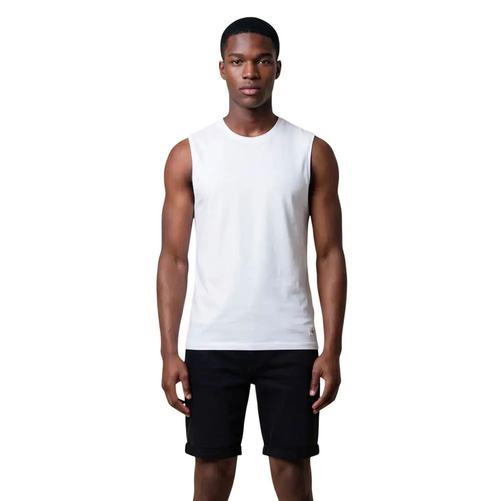 Débardeurs Calvin Klein Jeans en coton blanc