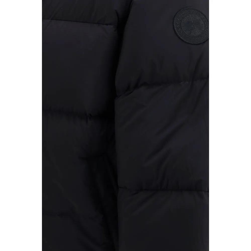 Doudoune pleine longueur en polyester noir Canada Goose