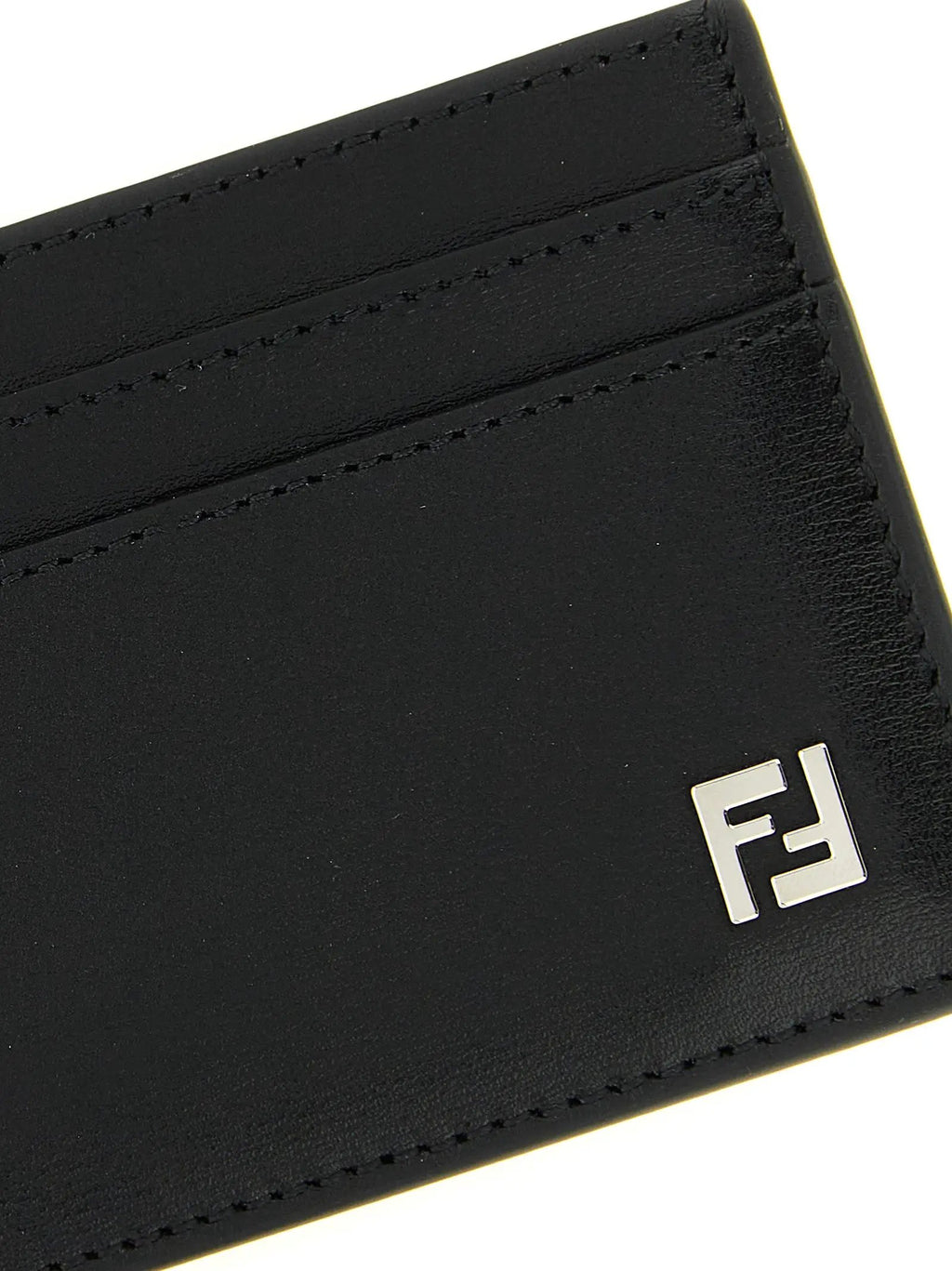 Fendi Black Calfskin Cardholder