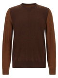 Maison Margiela Brown Wool Cardigan