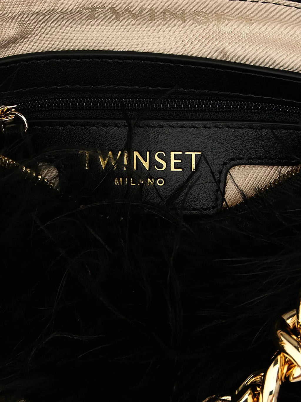 Twinset Twinset Black Polyester Clutch Bag