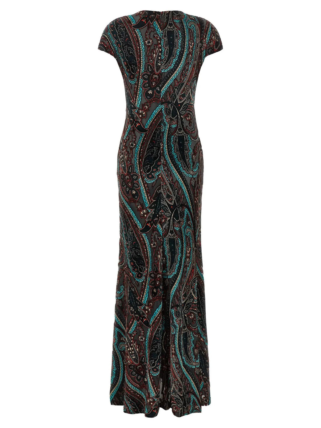 Etro Multicolor Viscose Long Dress