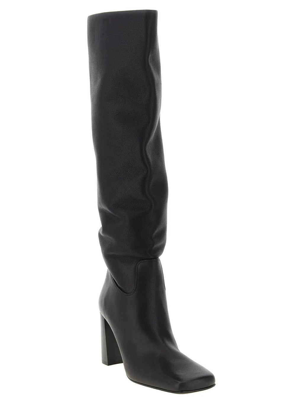 Khaite Black Calfskin Over The Knee