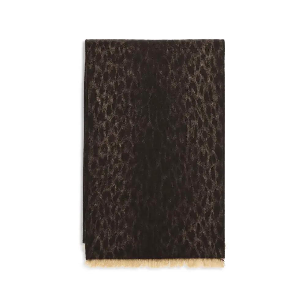 Écharpe Gucci en laine marron Oves Aries
