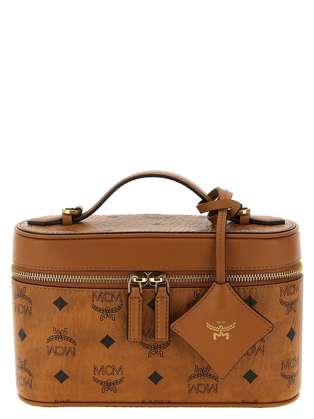 MCM MCM Brown Polyethylene Crossbody Bag