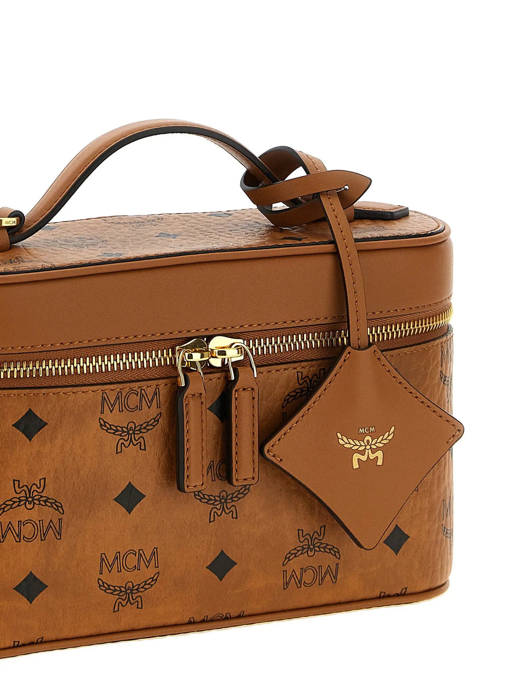 MCM MCM Brown Polyethylene Crossbody Bag