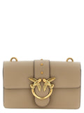PINKO PINKO Gray Calfskin Crossbody Bag