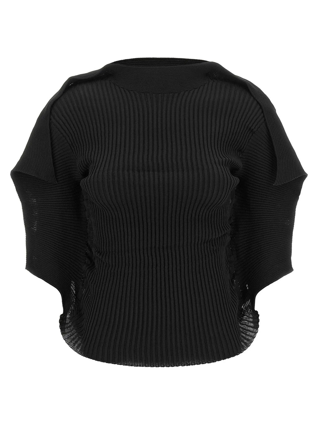 Issey Miyake Issey Miyake Black Polyester Blouse