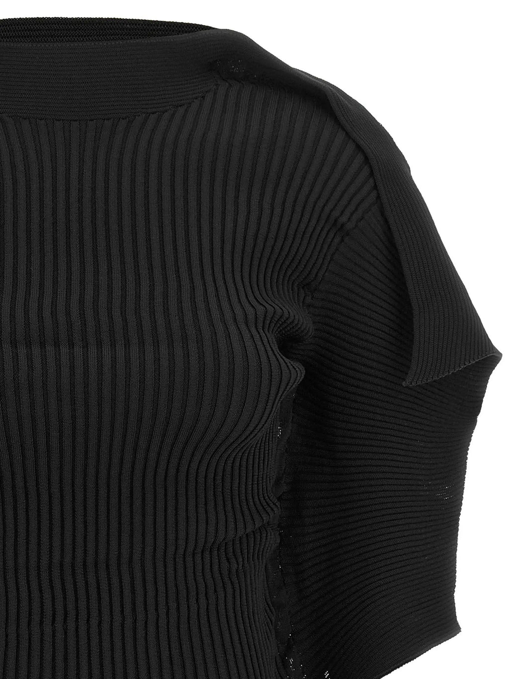 Issey Miyake Issey Miyake Black Polyester Blouse