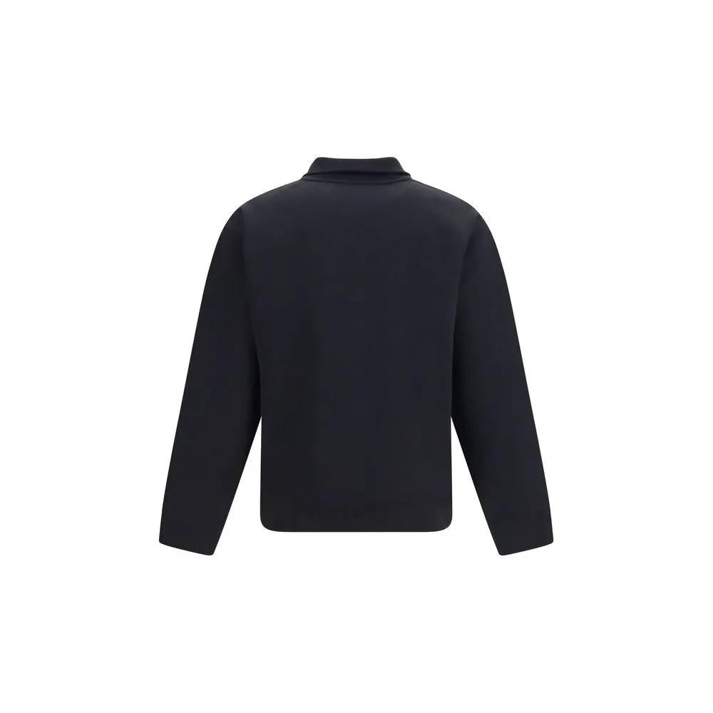 Valentino Garavani Valentino Garavani Black Cotton Sweatshirt