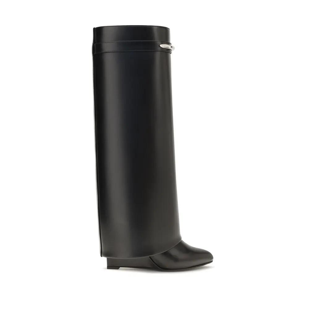 Givenchy Givenchy Black Calf Leather Bos Taurus Boots