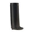 Givenchy Givenchy Black Calf Leather Bos Taurus Boots