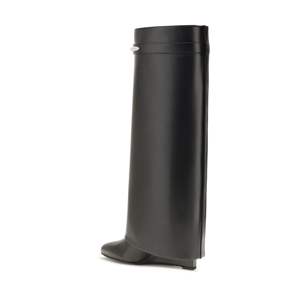 Givenchy Givenchy Black Calf Leather Bos Taurus Boots