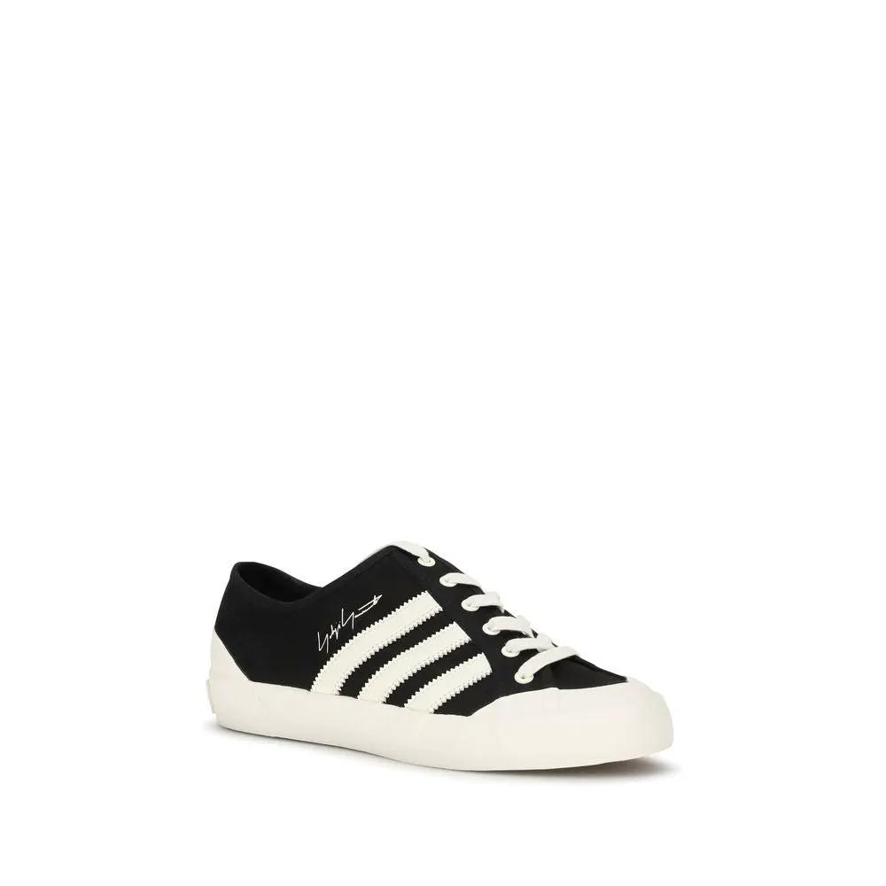 Y-3 Y-3 Black Fabric Low Top Sneakers