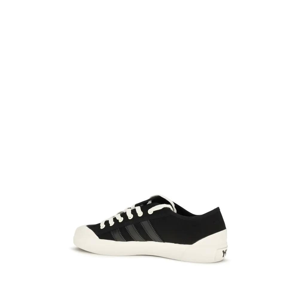 Y-3 Y-3 Black Fabric Low Top Sneakers