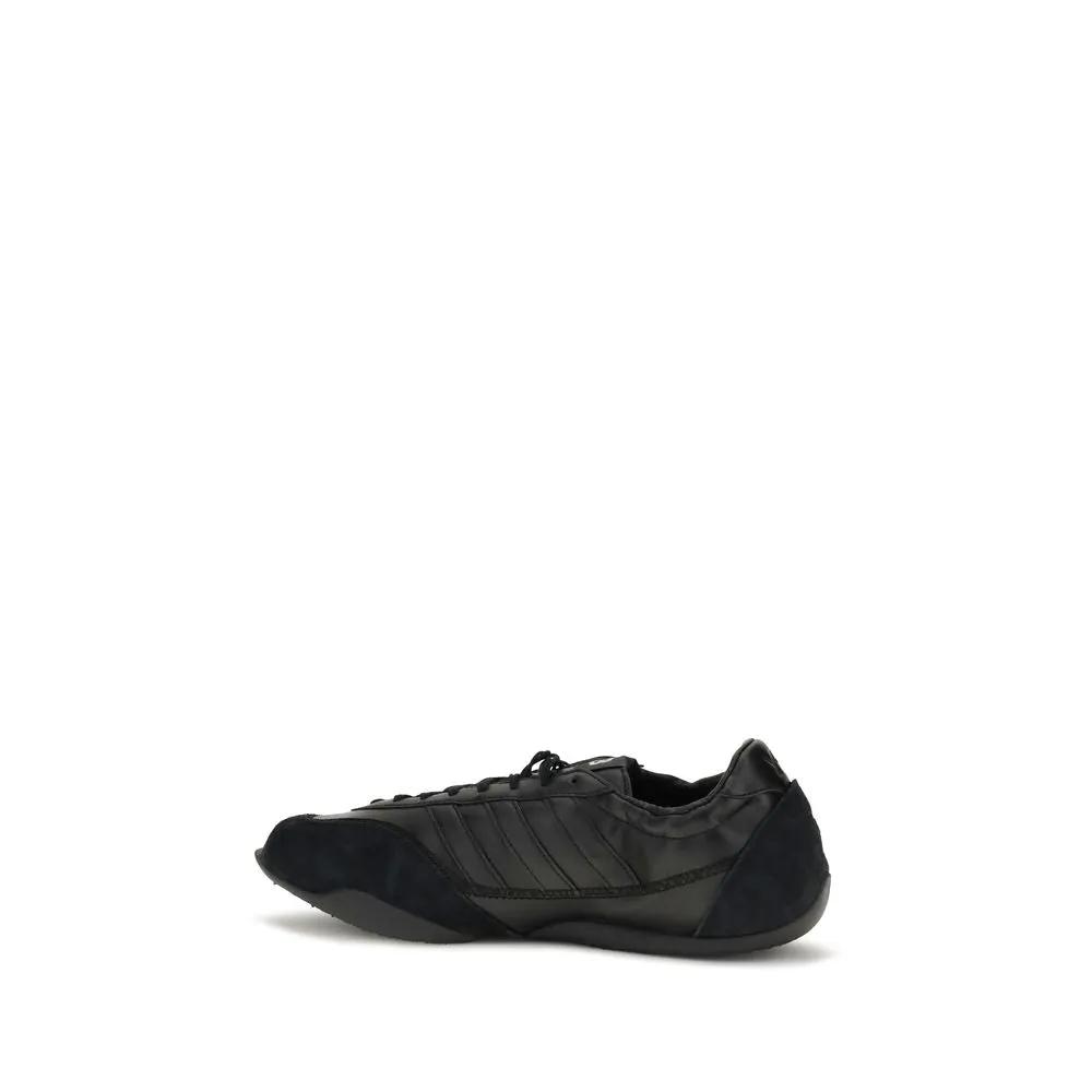 Baskets athlétiques Y-3 en cuir de veau noir Bos Taurus