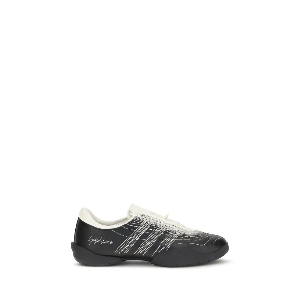 Y-3 Y-3 Black Rubber Athletic Sneakers