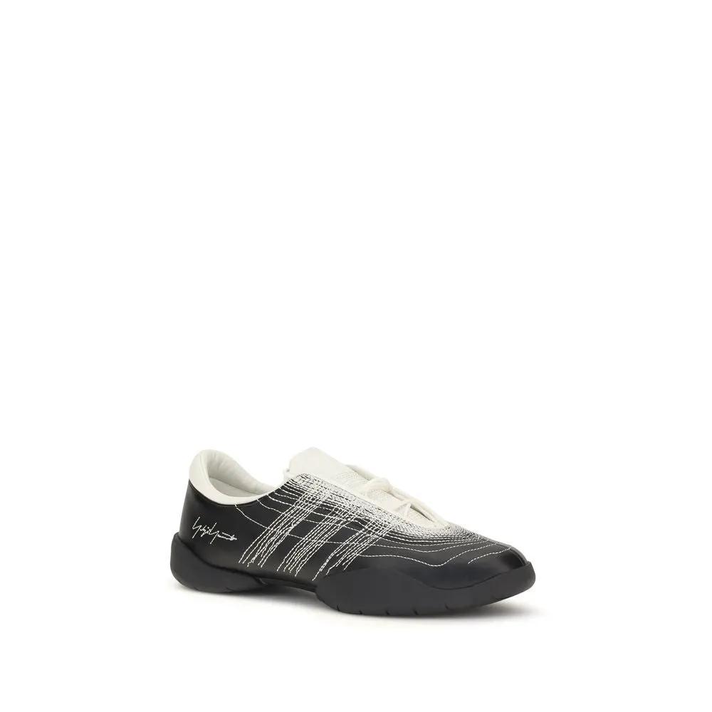 Y-3 Y-3 Black Rubber Athletic Sneakers