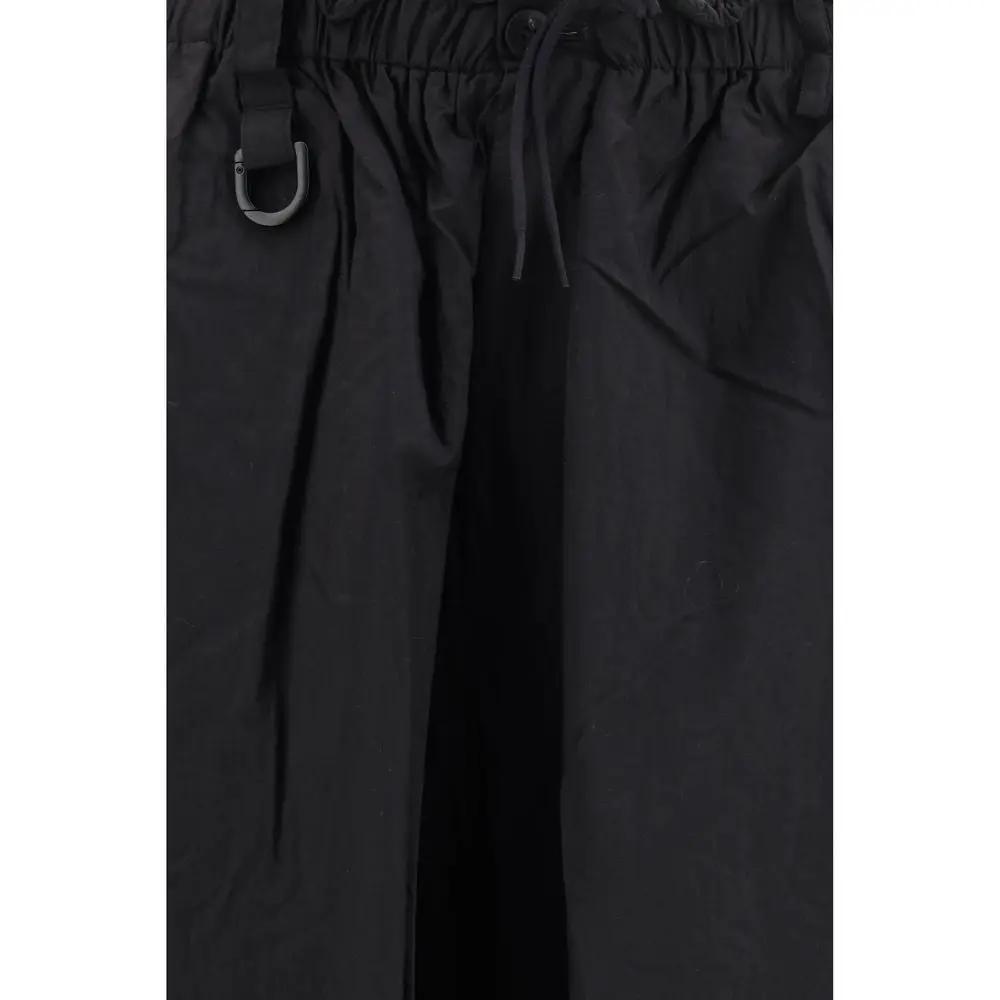 Y-3 Black Polyamide Cargo Pants