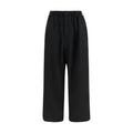 Pantalon décontracté Y-3 en laine noire Aries