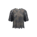 Brunello Cucinelli Brunello Cucinelli Gray Mohair Blouse