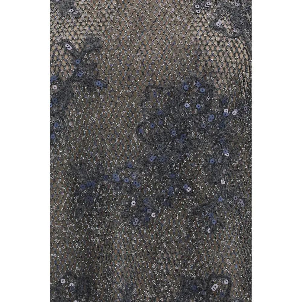 Chemisier Brunello Cucinelli en mohair gris