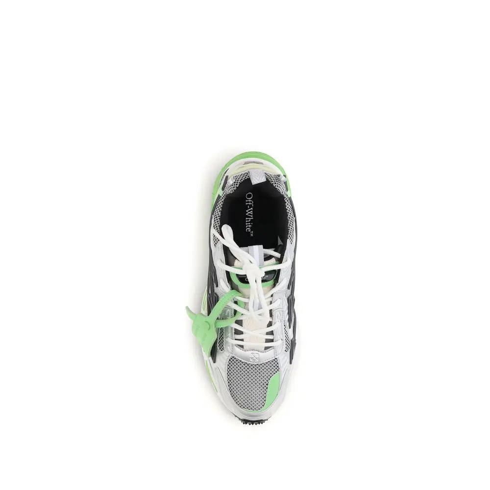 Baskets athlétiques bicolores en polyéthylène Off-White