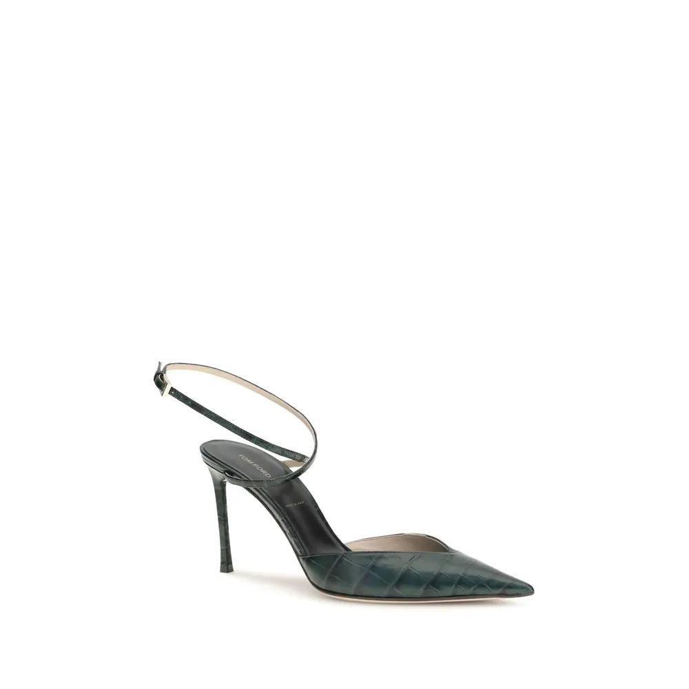 Escarpins Tom Ford Bicolores en Cuir de Veau Bos Taurus à Talons Hauts
