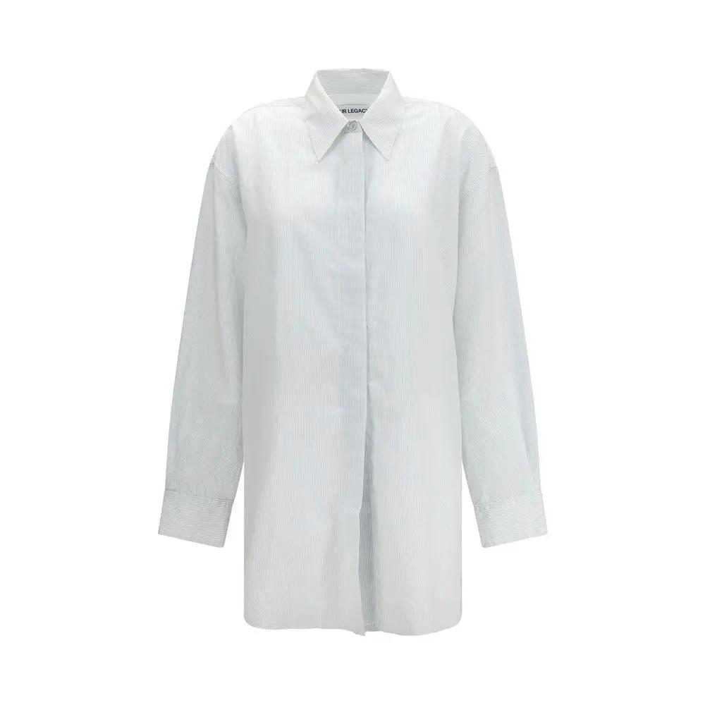 Our Legacy Our Legacy White Modal Pattern Shirt