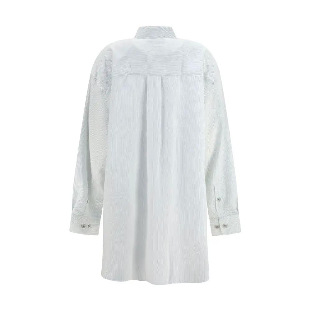 Notre chemise à motifs en modal blanc Legacy