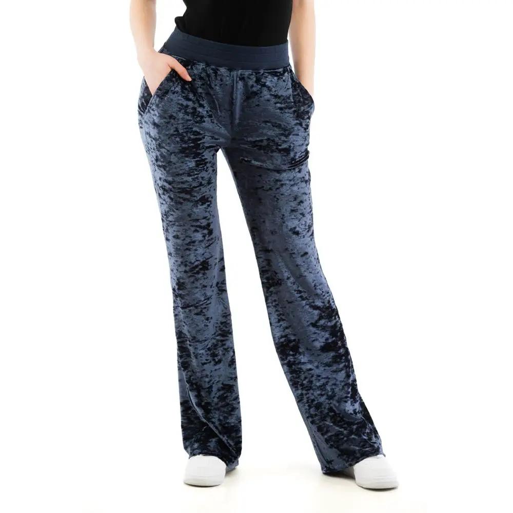 Moschino Moschino Blue Polyester Casual Pants