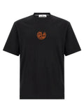 Stone Island Orange Cotton T-Shirt