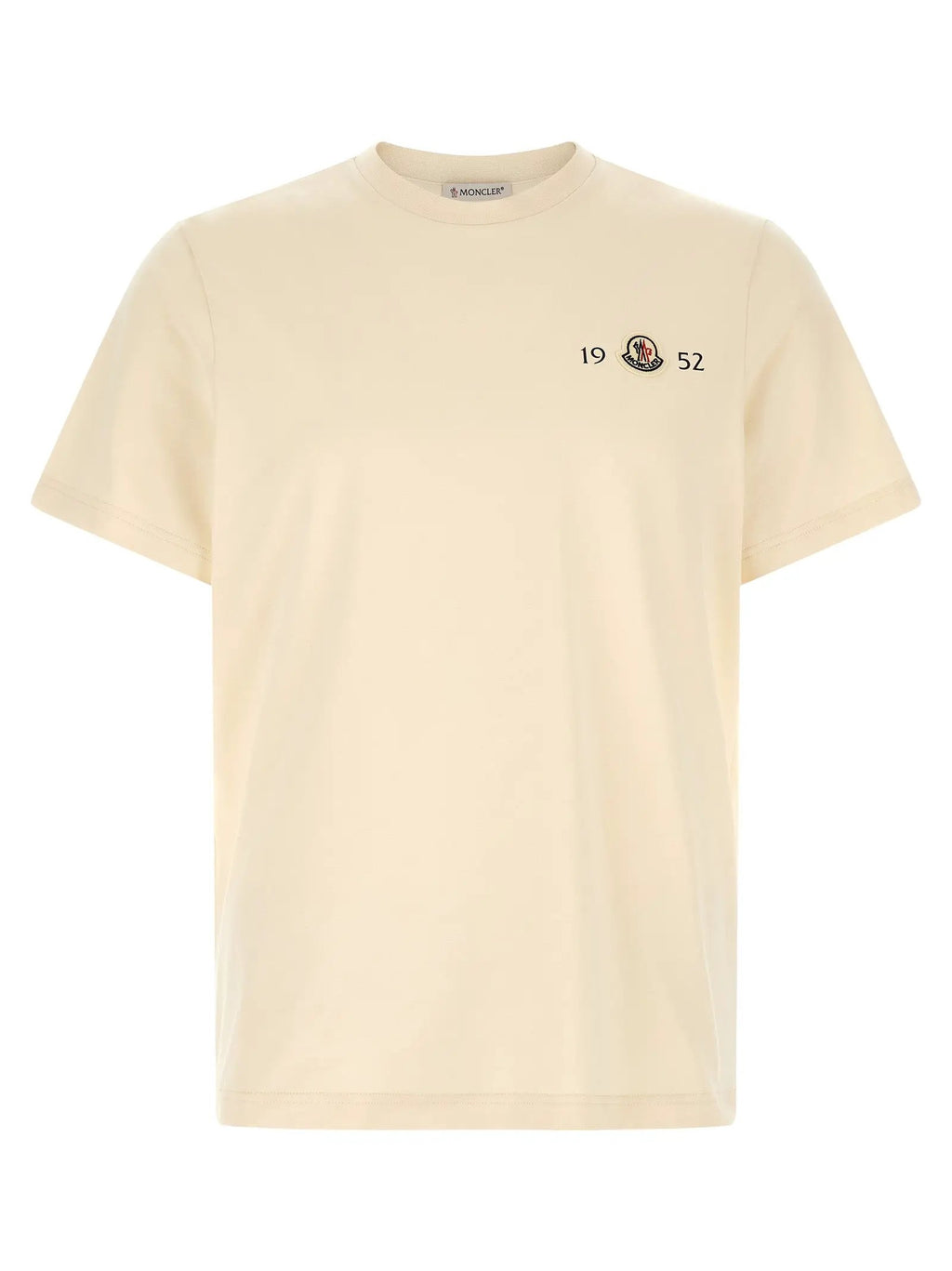 Moncler White Cotton T-Shirt