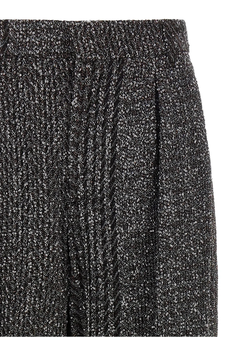 Missoni Black Polyamide Casual Pants