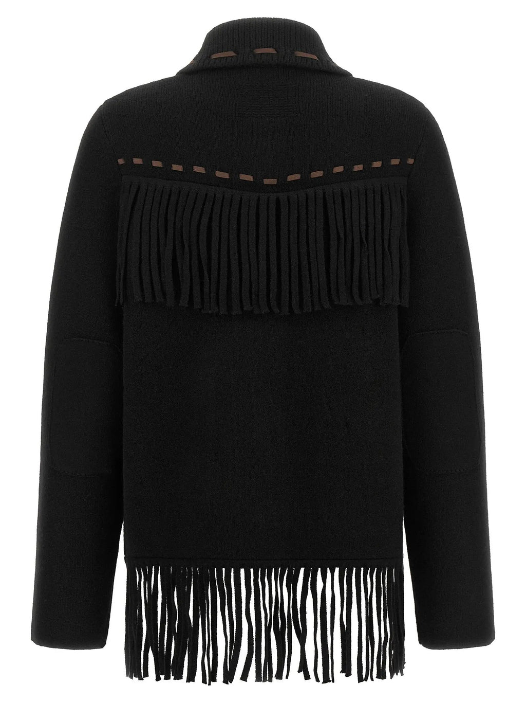 Guest in Residence Black Wool Full-Length Jacket