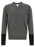 Comme Des Garçons Gray Wool Cardigan