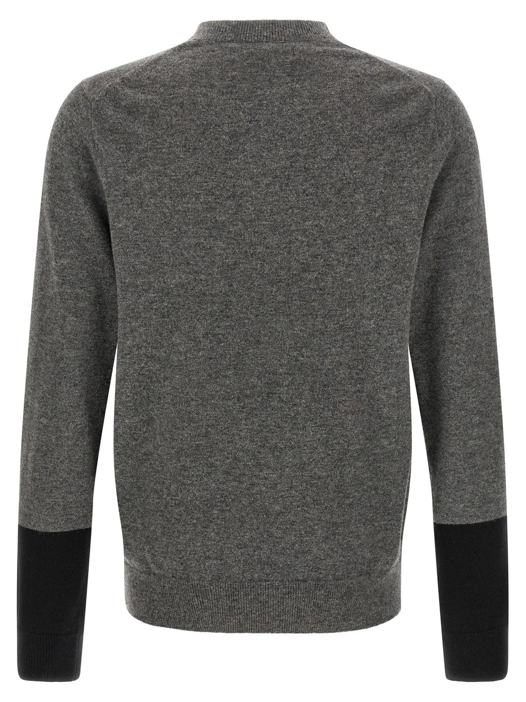 Comme Des Garçons Gray Wool Cardigan
