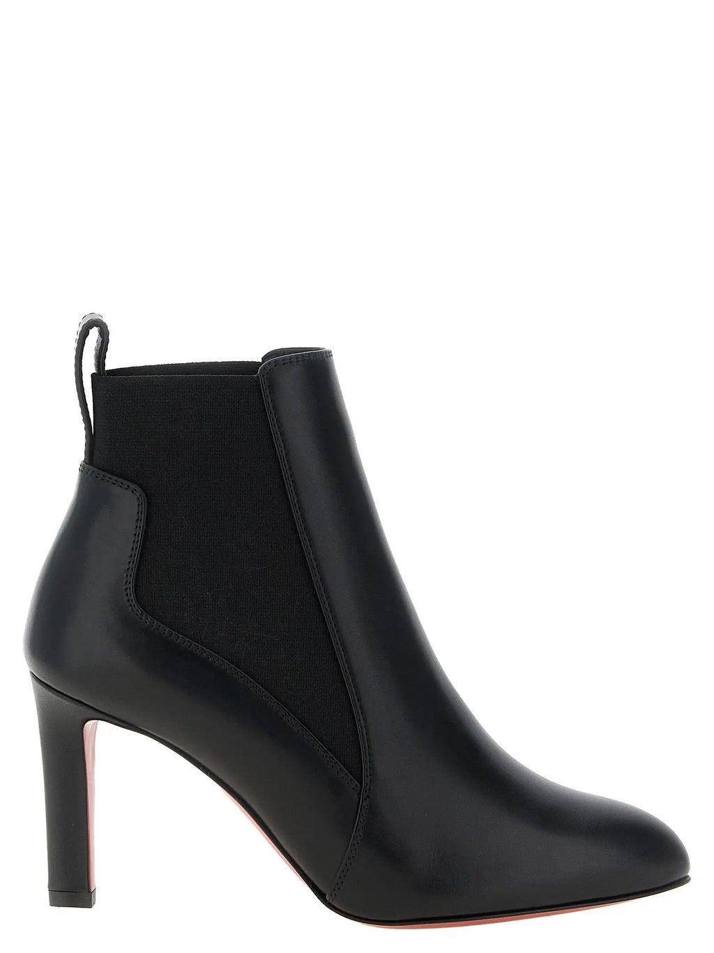 Christian Louboutin Black Calfskin Ankle Boots