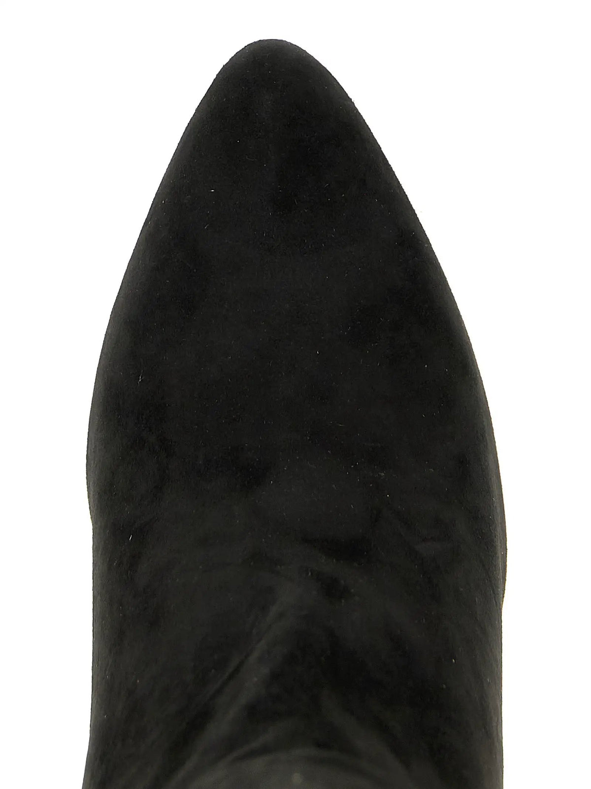 Christian Louboutin Black Calfskin Over The Knee