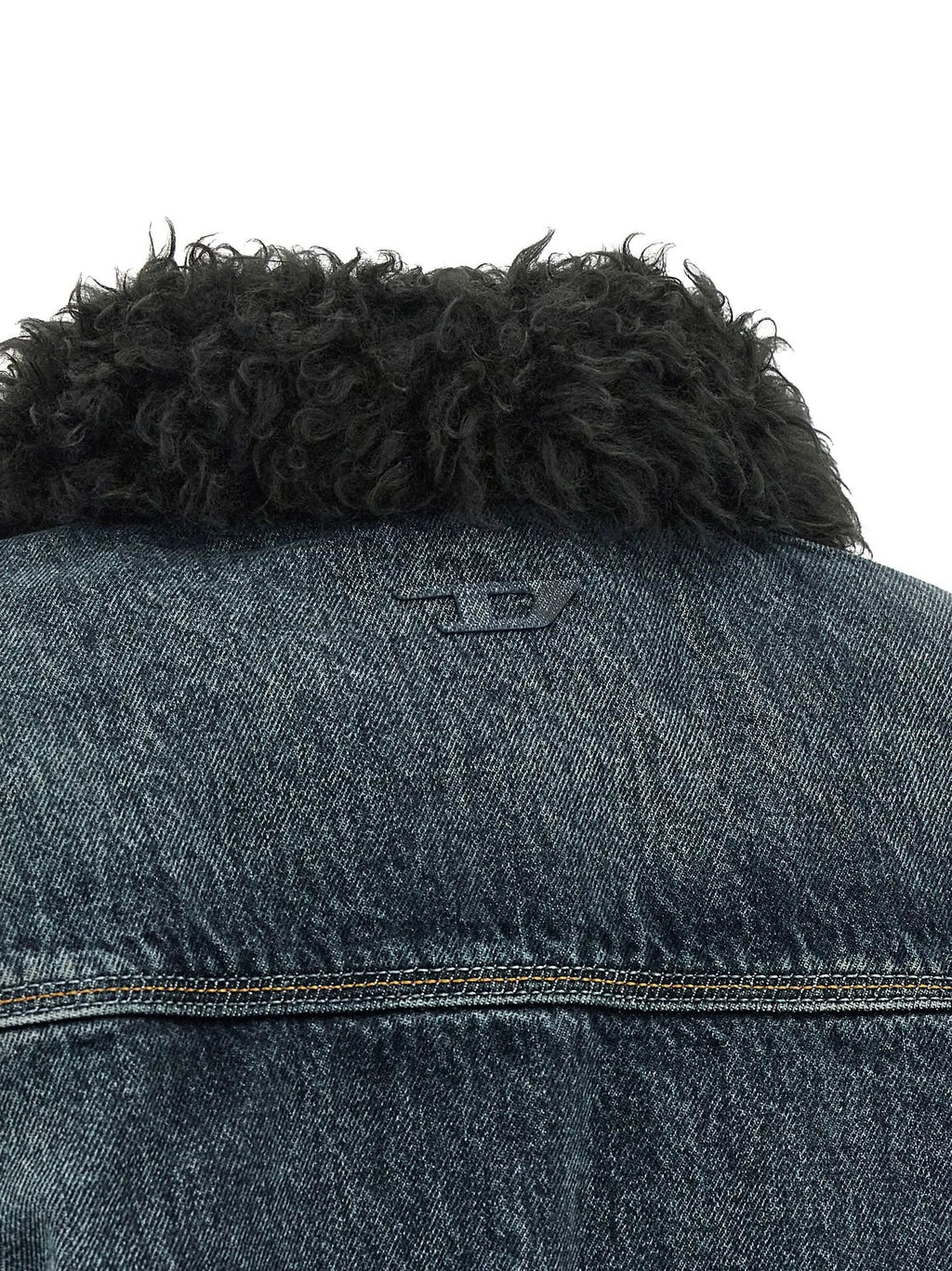 Diesel Blue Cotton Denim Jacket