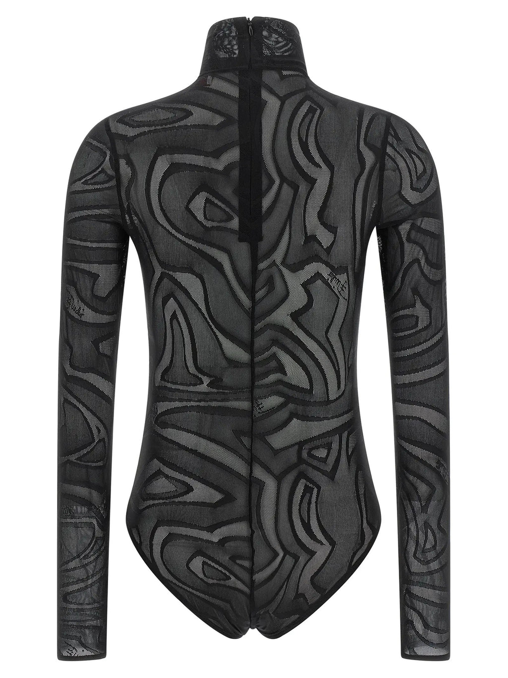 Emilio Pucci Black Polyamide Bodysuit