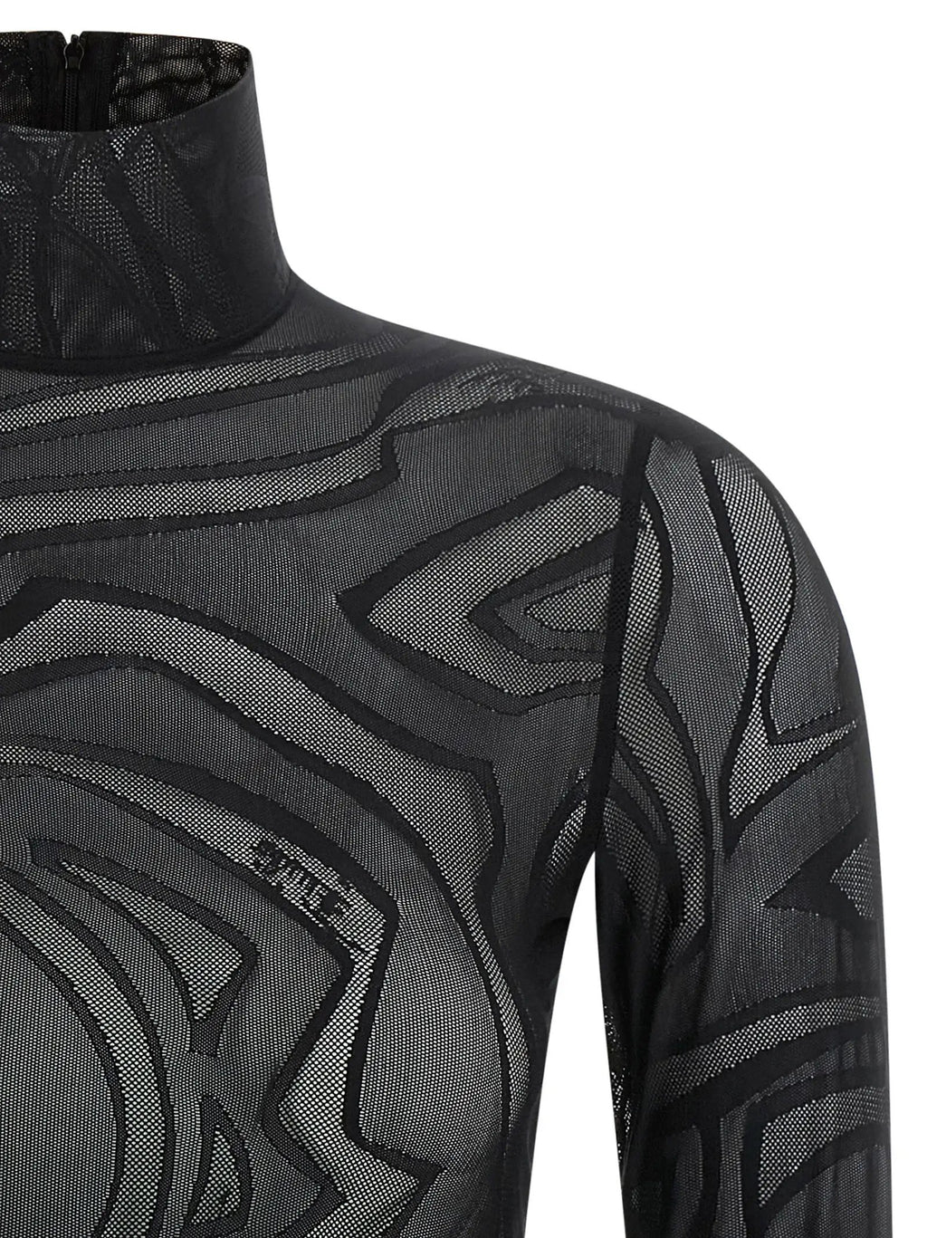 Emilio Pucci Black Polyamide Bodysuit