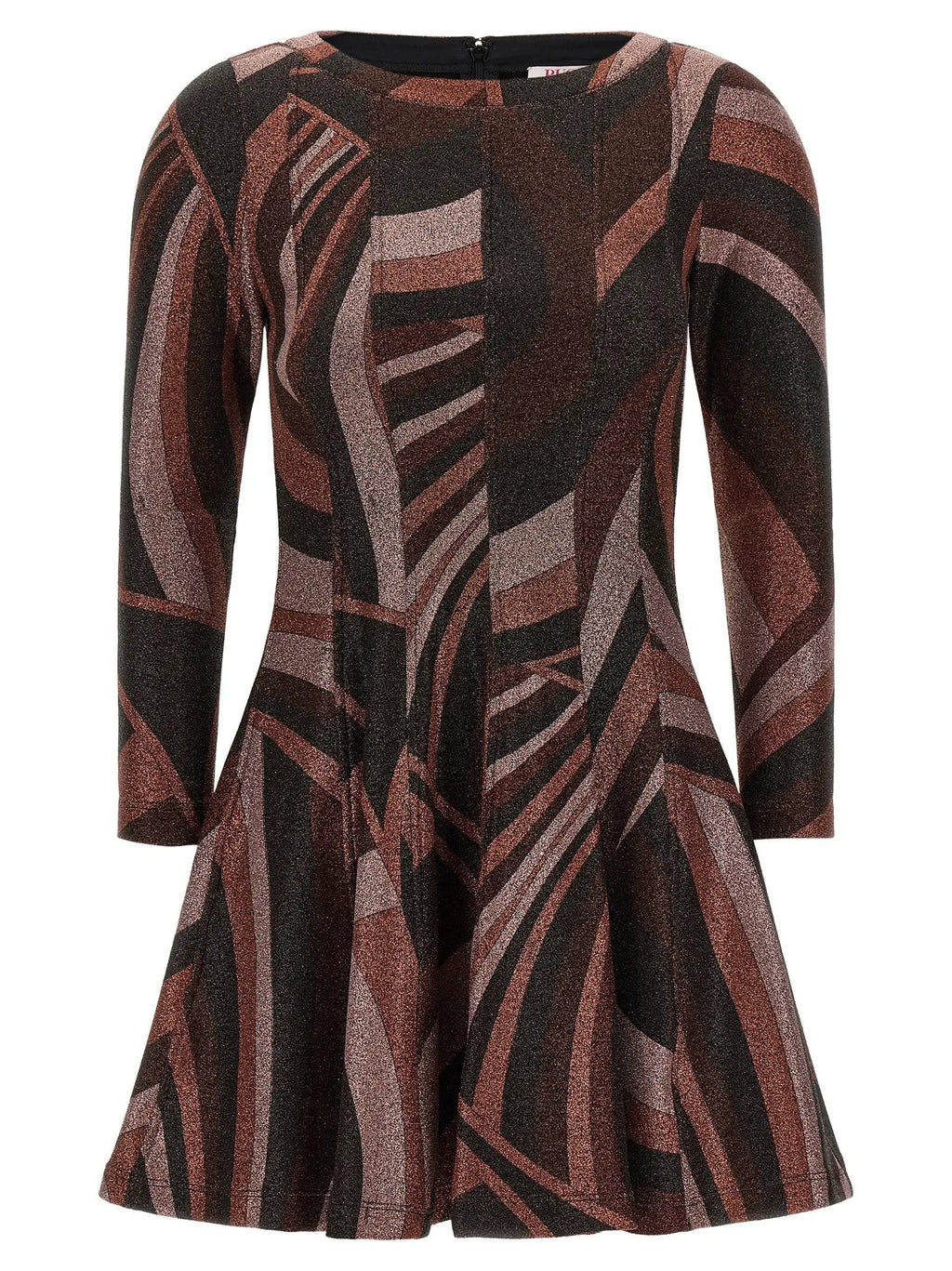Emilio Pucci Bordeaux Polyamide Short Dress