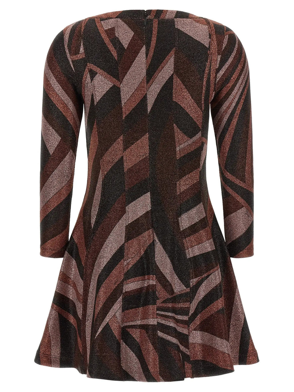 Emilio Pucci Bordeaux Polyamide Short Dress
