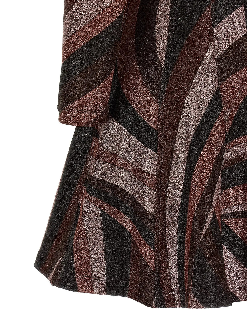 Emilio Pucci Bordeaux Polyamide Short Dress