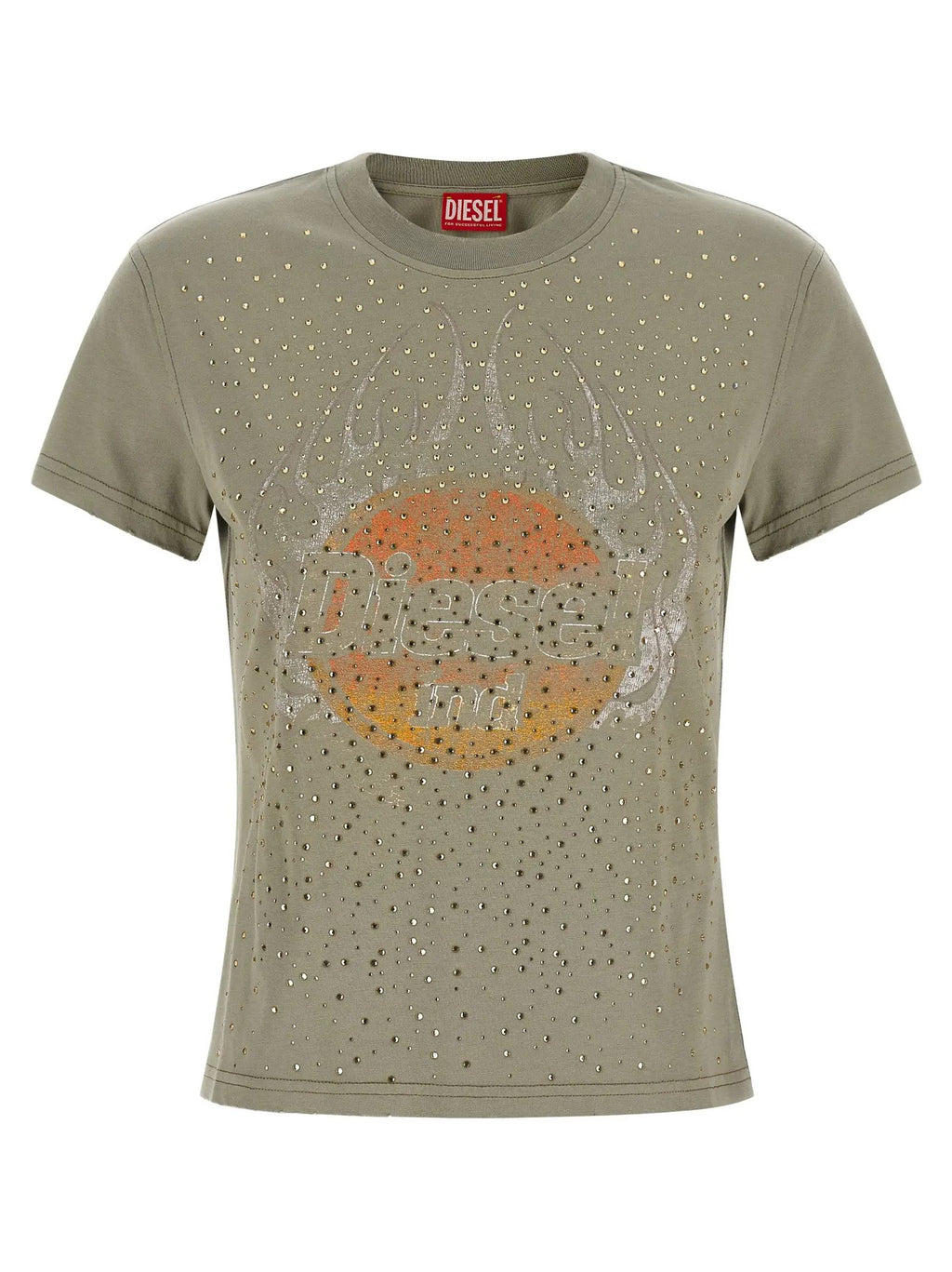 Diesel Bicolor Cotton T-Shirt