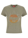 Diesel Bicolor Cotton T-Shirt