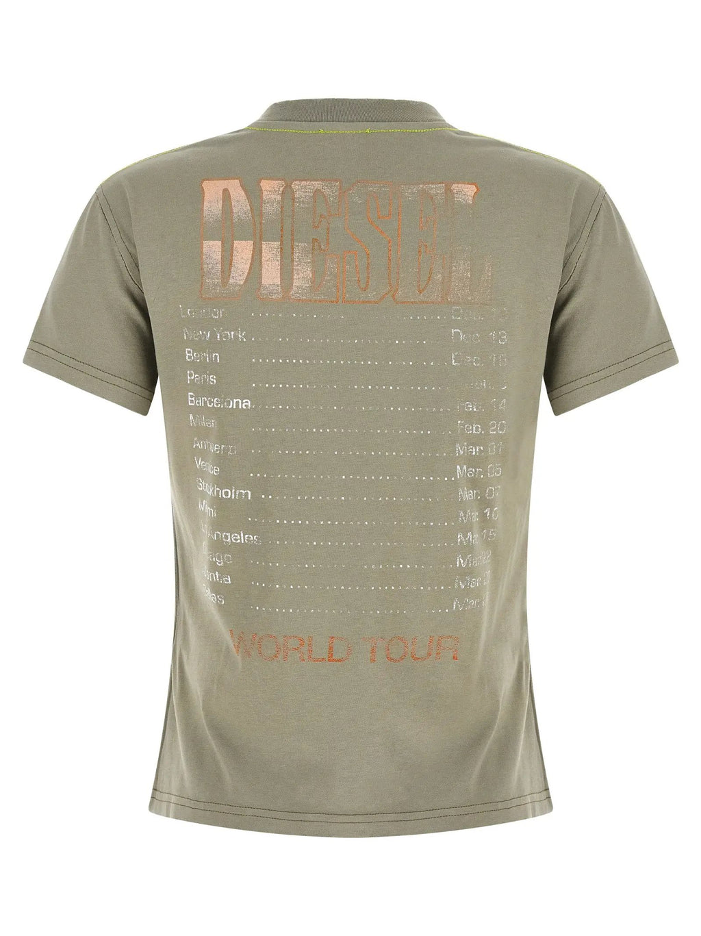 Diesel Bicolor Cotton T-Shirt