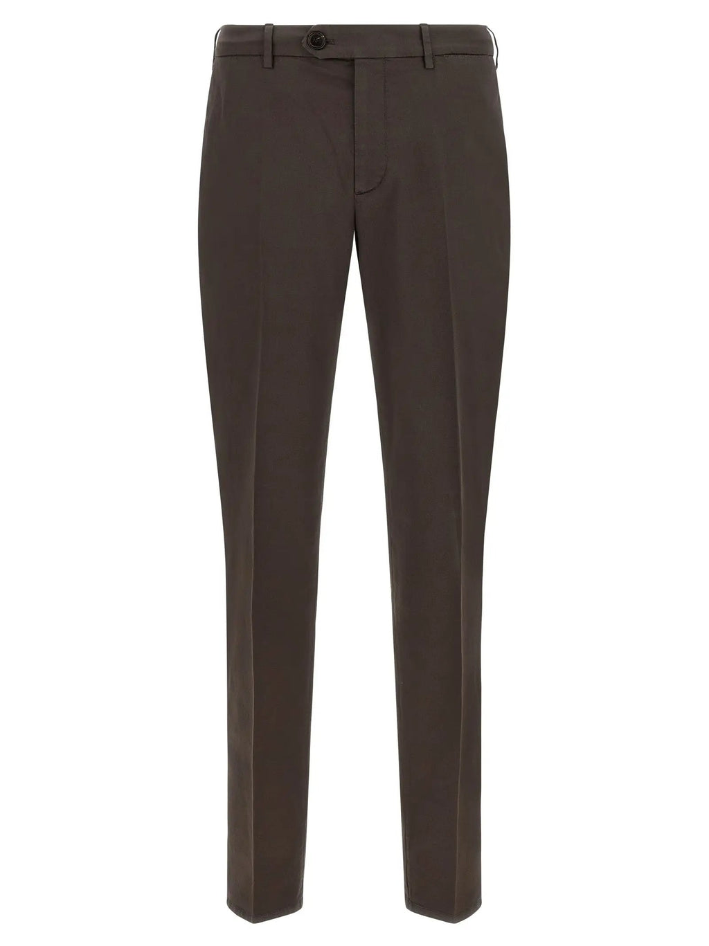 Brunello Cucinelli Brown Cotton Casual Pants